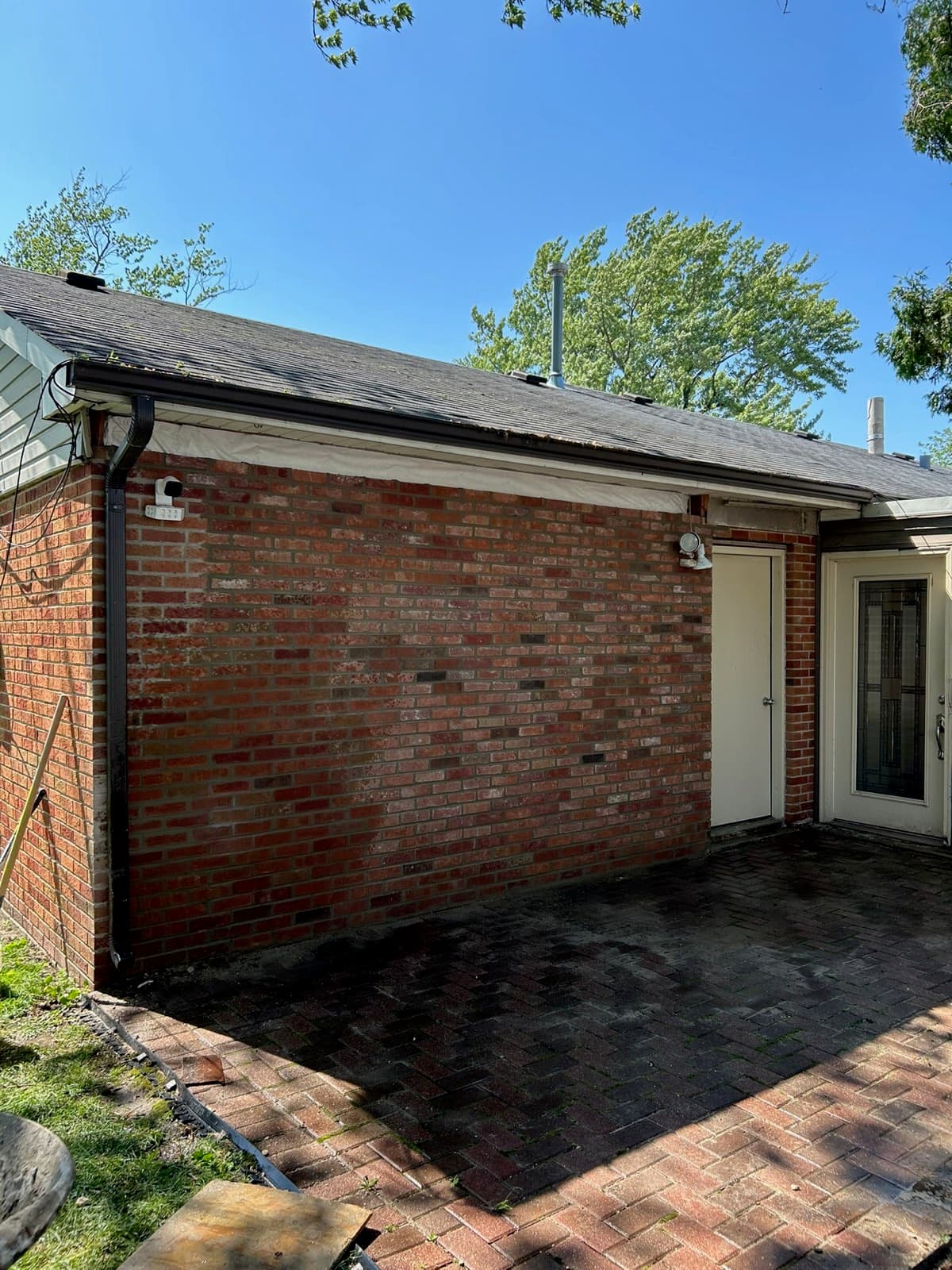 Brick Wall Rebuild — completed