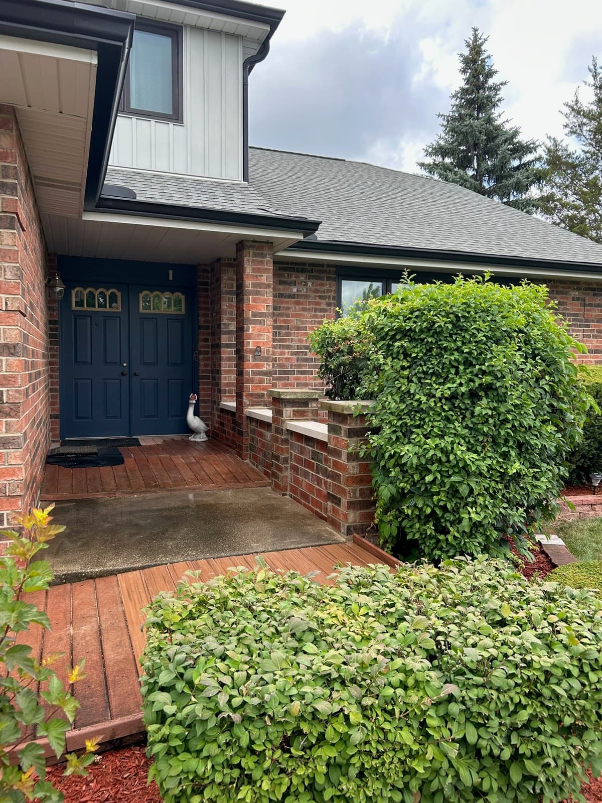 Residential brick repair