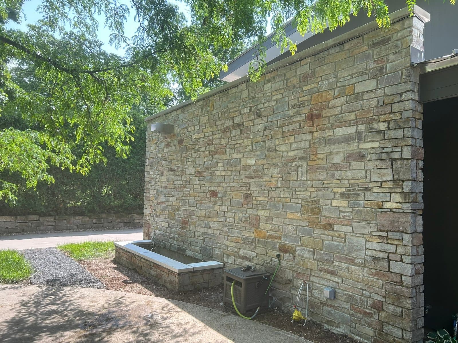 Newly installed sealant joint with backer rod at a window perimeter on a Downers Grove, IL brick building