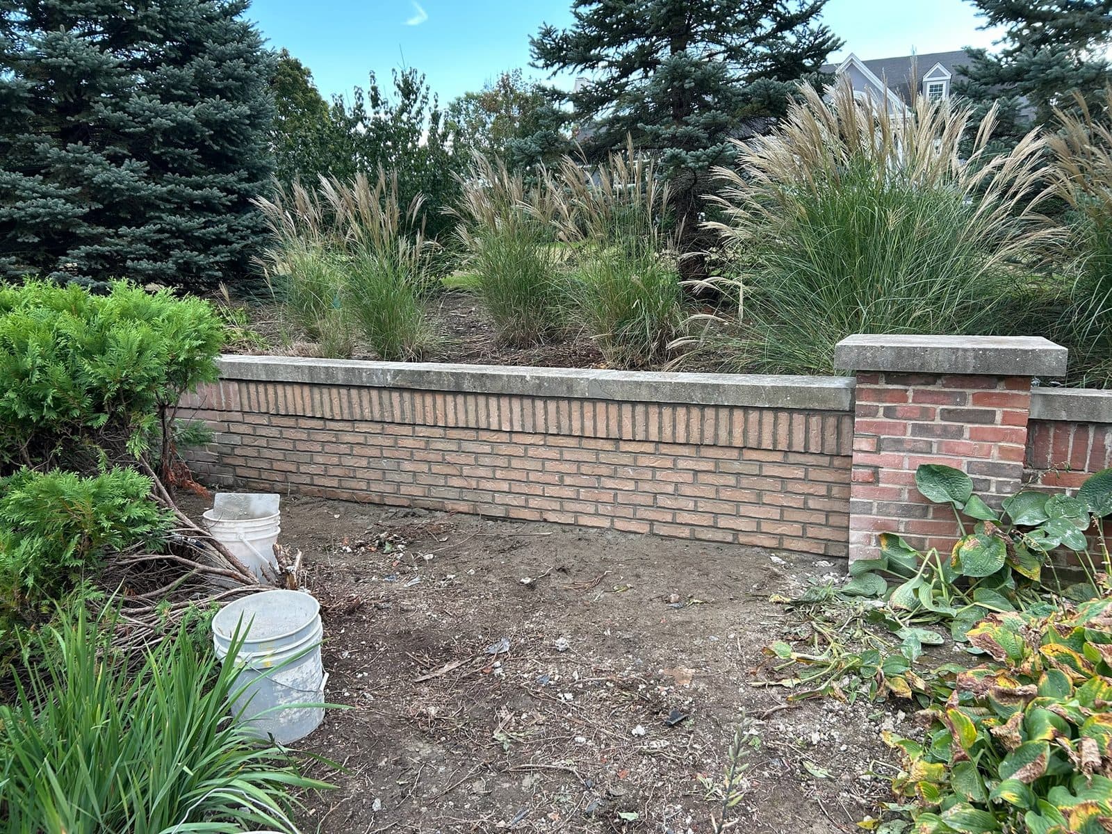 Newly installed sealant joint with backer rod at a window perimeter on an Oak Lawn, IL brick home